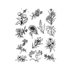 SET SELLO ACRILIOCS FLORES... 2