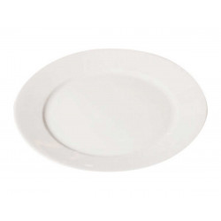 H.LINE plato porcelana blanca