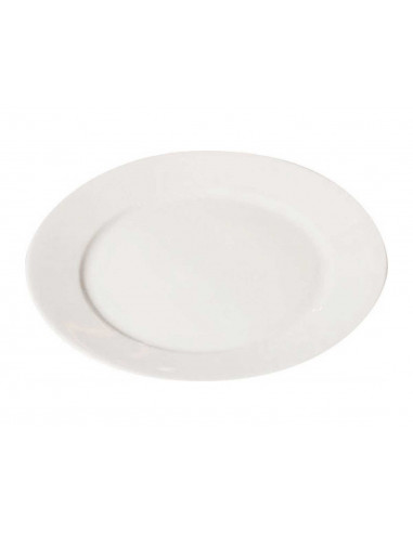 H.LINE plato porcelana blanca