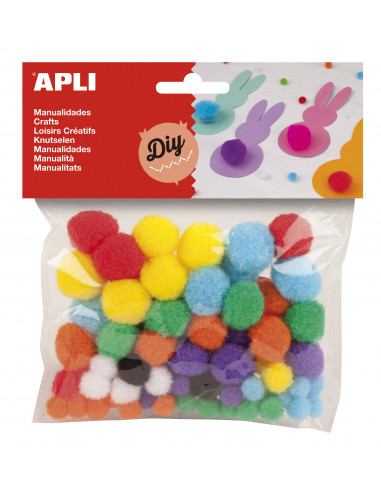 Pompón Apli colores