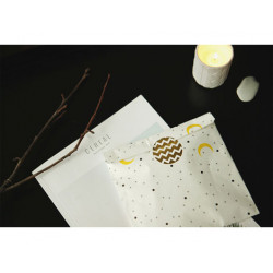 ETIQUETAS PAPEL ADHESIVAS ORO 2