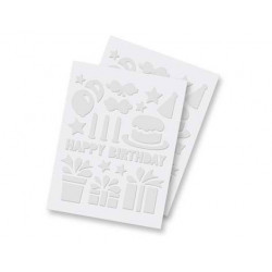 NO ADHESIVO ESPUMA 3D FORMA... 2