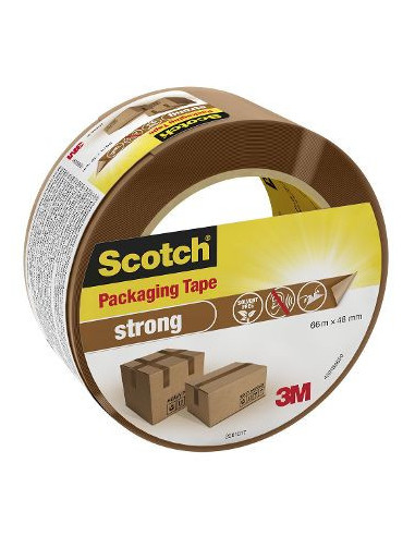 3M-CINTA EMBALAJE MARRON PAPEL