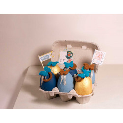 POREX HUEVOS 5,5X8 CM 2