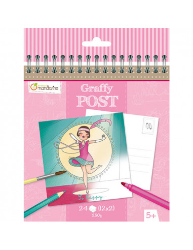 GRAFFY POST BAILARINAS