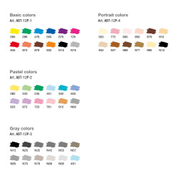 SET TOMBOW  ABT  12 UND.... 2