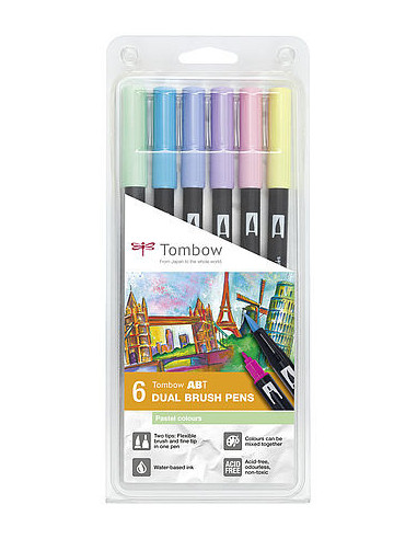 SET TOMBOW  ABT 6 UND PASTEL