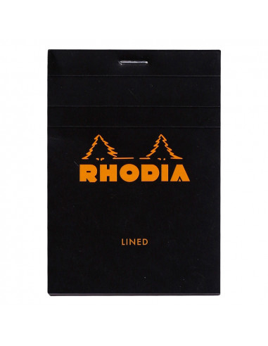 RHODIA BLOC NEGRO GRAPAD 80 HJS