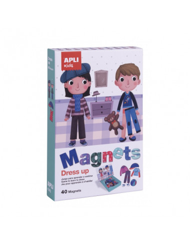 MAGNETICO DRESS UP EDUCATIVO 40 U